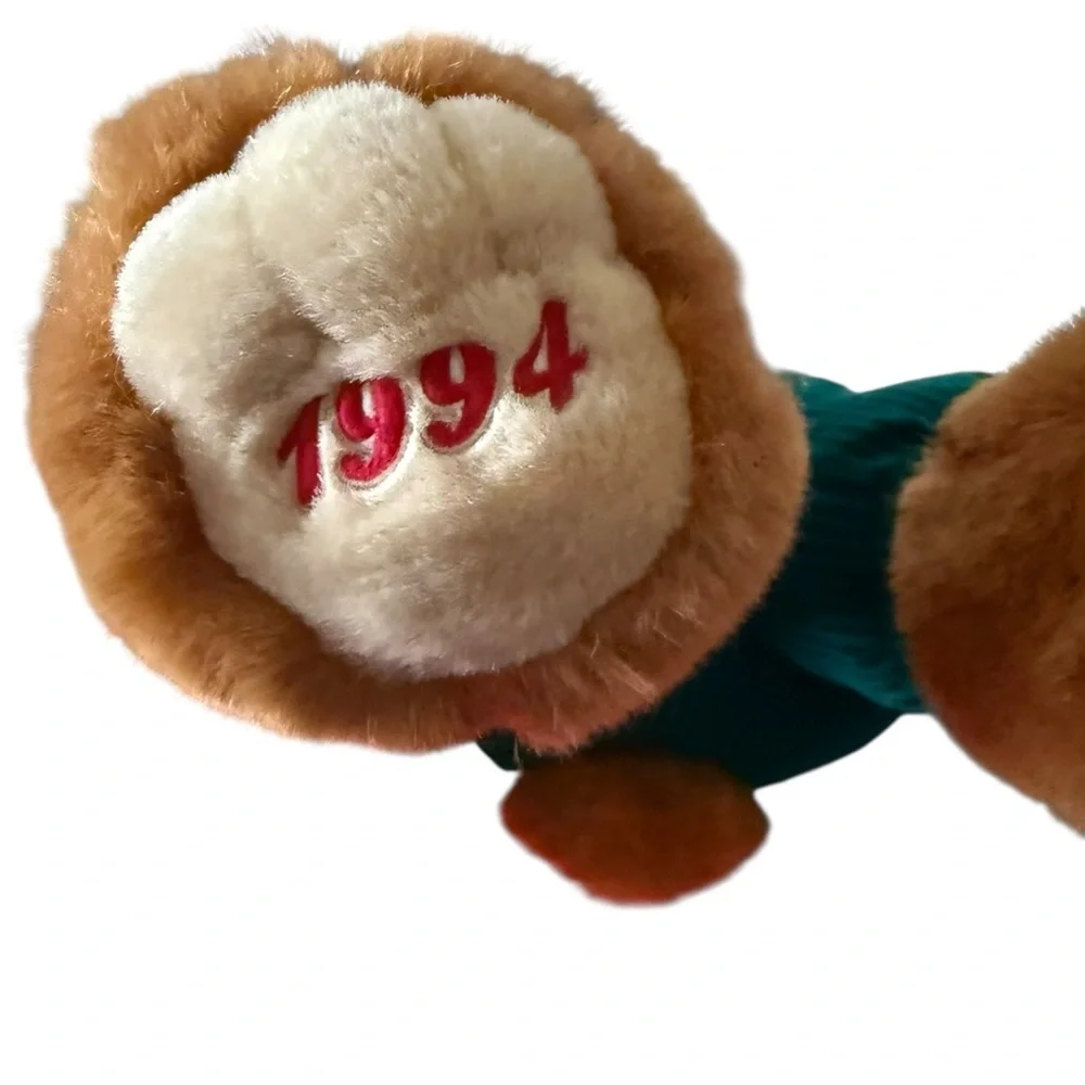 Vintage 1994 Teddy Bear Lane K-Mart Christmas Bear Plush 17”